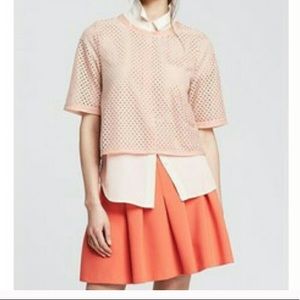 Banana Republic perforated top